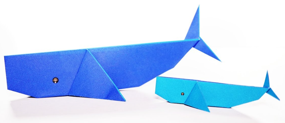 Origami Whale